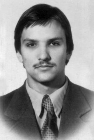 Органист Юрий Лукин, фото 1981 года