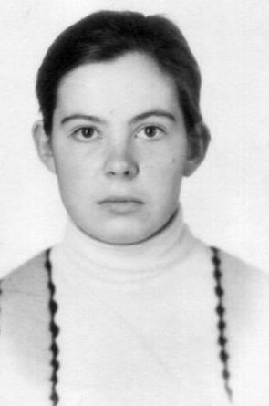 Елена Потапова, фото 1981 года