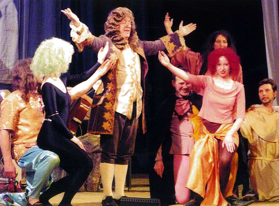 Валерий Крейсберг и Театр старинной музыки, финал юбилейного представления, 2005 год